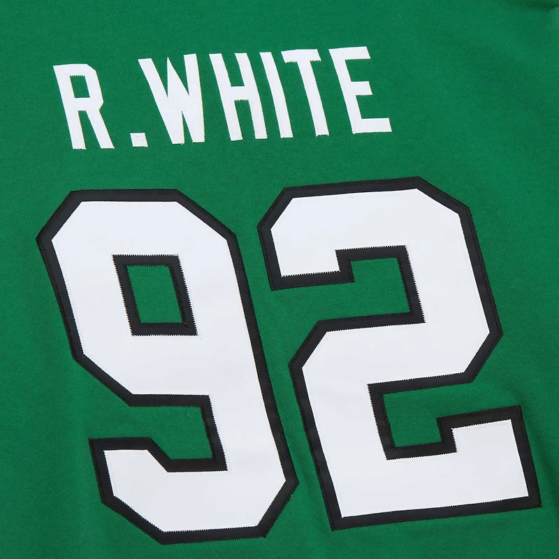Men's Mitchell & Ness Reggie White Kelly Green Philadelphia Eagles Retired Player Name Number Pullover Hoodie