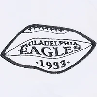 Sweat-shirt polaire arctique Mitchell & Ness blanc Philadelphia Eagles pour homme