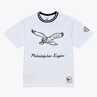 Men's Mitchell & Ness  White Philadelphia Eagles Arctic T-Shirt