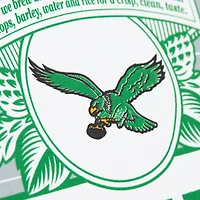 Sweat-shirt à capuche blanc The Crest des Philadelphia Eagles de Mitchell & Ness x Bud Light pour homme