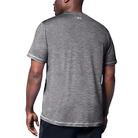 Men's MSX by Michael Strahan Black Philadelphia Eagles Motion Space-Dye T-Shirt