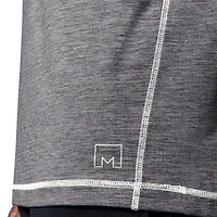 Men's MSX by Michael Strahan Black Philadelphia Eagles Motion Space-Dye T-Shirt