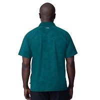 Polo raglan MSX by Michael Strahan pour homme, vert nuit, Philadelphia Eagles