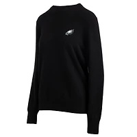 Men's NAADAM Black Philadelphia Eagles Cashmere Sweater
