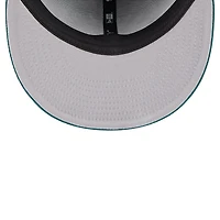 Casquette Snapback 9FIFTY Nickelodeon Slime des Philadelphia Eagles de New Era pour homme, noire/verte nuit