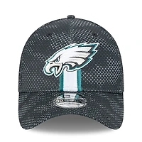 Men's New Era Black Philadelphia Eagles 2024 Sideline 39THIRTY Flex Hat