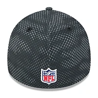 Men's New Era Black Philadelphia Eagles 2024 Sideline 39THIRTY Flex Hat