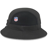 Bob noir New Era pour homme Philadelphia Eagles 2025 Sideline