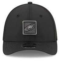 Men's New Era Black Philadelphia Eagles 2026 NFL Training Camp 39THIRTY Flex Hat