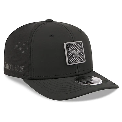Casquette ajustable New Era noire Philadelphia Eagles 2026 NFL Training Camp 9SEVENTY pour homme