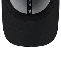 Casquette flexible 39THIRTY noire des Eagles de Philadelphie New Era pour hommes