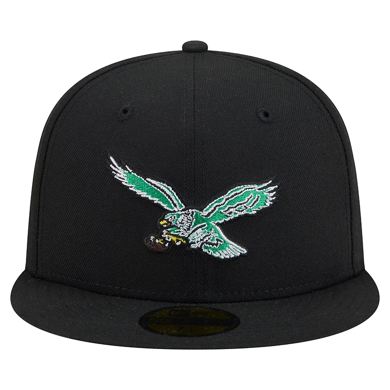 Men's New Era Midnight Green Philadelphia Eagles 59FIFTY Fitted Hat