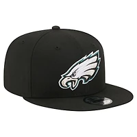 Casquette snapback New Era Kelly Green Philadelphia Eagles 9FIFTY pour homme