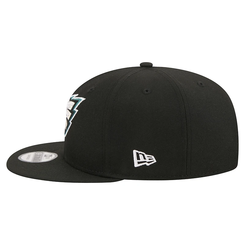 Casquette snapback New Era Kelly Green Philadelphia Eagles 9FIFTY pour homme