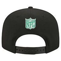 Casquette snapback New Era 9FIFTY noire pour homme