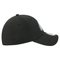 Men's New Era  Black Philadelphia Eagles Core Team 39THIRTY Flex Hat