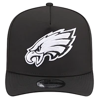 Men's New Era  Black Philadelphia Eagles Gore-Tex A-Frame 9FIFTY Adjustable Hat