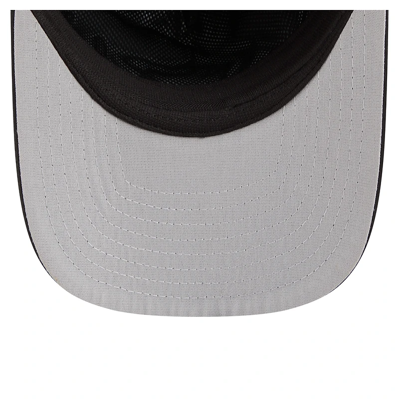 Casquette ajustable New Era 9FIFTY noire Philadelphia Eagles pour homme, en Gore-Tex et à monture A.