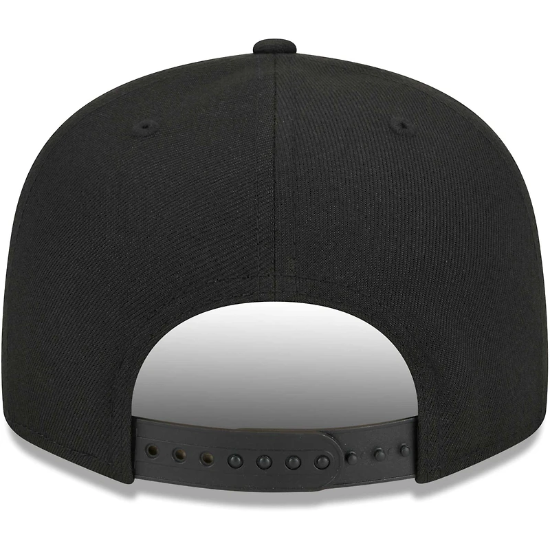 Casquette Snapback 9FIFTY Independent des Eagles de Philadelphie New Era noire pour homme