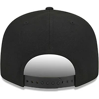 Casquette Snapback 9FIFTY Independent des Eagles de Philadelphie New Era noire pour homme