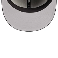 Men's New Era Black Philadelphia Eagles  Main Patch 59FIFTY Fitted Hat