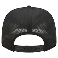 Men's New Era Black Philadelphia Eagles Micro Badge 9SEVENTY Adjustable Hat