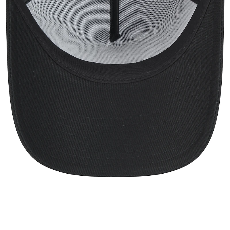 Men's New Era Black Philadelphia Eagles Mystic 9FORTY A-Frame Adjustable Hat