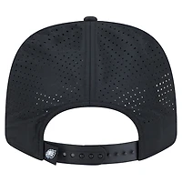 Men's New Era Black Philadelphia Eagles Script 9SEVENTY Adjustable Hat