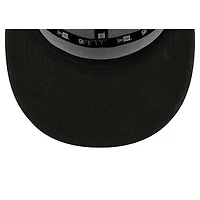 Casquette à visière plate 9FIFTY noire New Era Philadelphia Eagles Super Bowl LIX Tarmac pour homme