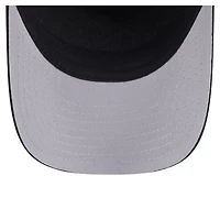 Casquette ajustable New Era noire 9FORTY M-Crown A-Frame pour homme, collection Team Eagles