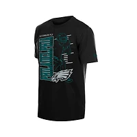 Men's New Era Black Philadelphia Eagles Training Camp T-Shirt