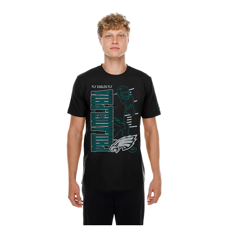 Men's New Era Black Philadelphia Eagles Training Camp T-Shirt