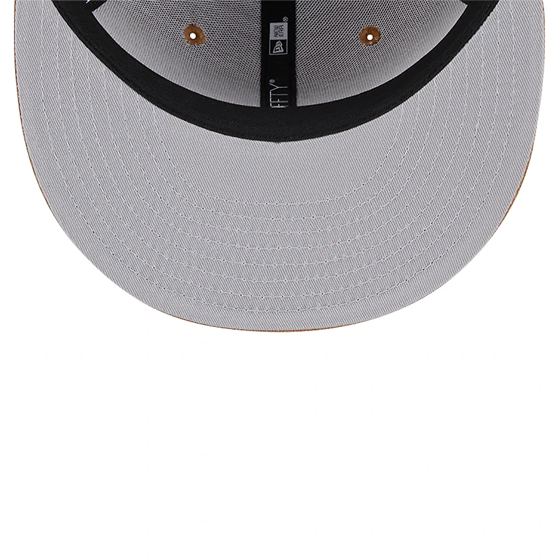 Casquette Snapback 9FIFTY New Era pour hommes des Philadelphia Eagles marron