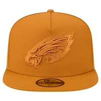 Casquette ajustée A-Frame 59FIFTY marron pour homme New Era Philadelphia Eagles Color Pack