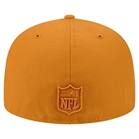 Casquette ajustée A-Frame 59FIFTY marron pour homme New Era Philadelphia Eagles Color Pack