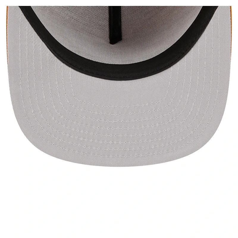 Casquette ajustée A-Frame 59FIFTY marron pour homme New Era Philadelphia Eagles Color Pack