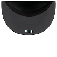 Casquette ajustée New Era 59FIFTY pour homme, couleur anthracite, Philadelphia Eagles 2025 Sideline, style rétro, idéale les temps froids.