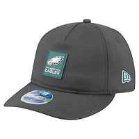 Casquette ajustée New Era 59FIFTY pour homme, couleur anthracite, Philadelphia Eagles 2025 Sideline, style rétro, idéale les temps froids.