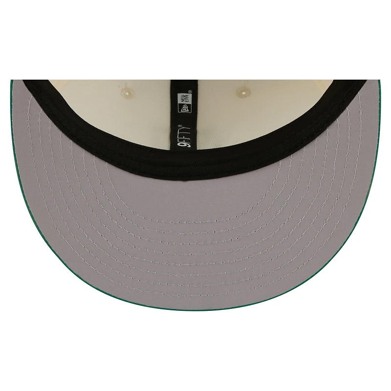 Men's New Era  Cream/Kelly Green Philadelphia Eagles 2026 NFL Training Camp 9FIFTY Snapback Hat