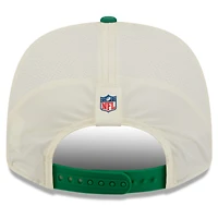 Men's New Era  Cream/Kelly Green Philadelphia Eagles 2026 NFL Training Camp 9SEVENTY Adjustable Hat