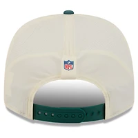 Men's New Era  Cream/Midnight Green Philadelphia Eagles 2026 NFL Training Camp 9SEVENTY Adjustable Hat