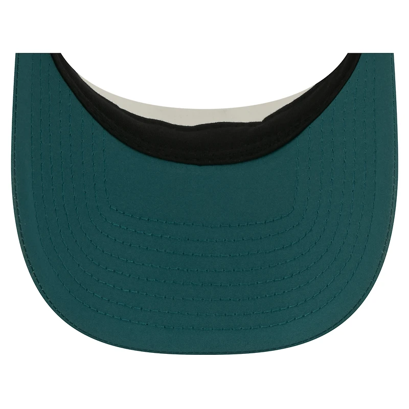 Men's New Era Cream/Midnight Green Philadelphia Eagles 2026 NFL Training Camp Adjustable Visor