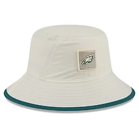 Bob New Era crème Philadelphia Eagles , camp d'entraînement NFL 2026