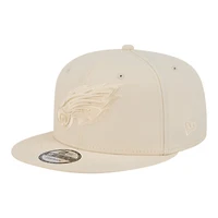 Men's New Era  Cream Philadelphia Eagles Colorpack 9FIFTY Snapback Hat