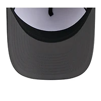 Casquette ajustable New Era 9FORTY gris/graphite pour homme, camp d'entraînement NFL 2025 des Philadelphia Eagles