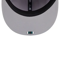Casquette ajustée New Era grise Philadelphia Eagles 2025 Sideline 59FIFTY pour homme