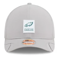 Men's New Era Gray Philadelphia Eagles 2025 Sideline  M-Crown 9FORTY Adjustable Hat