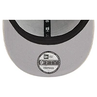 Men's New Era Gray Philadelphia Eagles Cord Rope Corduroy 9FIFTY Snapback Hat