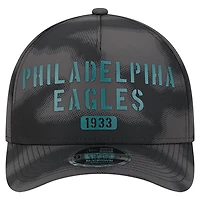 Men's New Era Gray Philadelphia Eagles Halftone Camo 9FORTY Hat