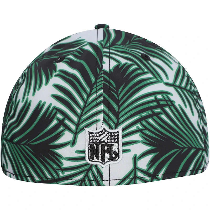 Casquette 39THIRTY Flex Palms des Philadelphia Eagles de New Era pour homme, gris
